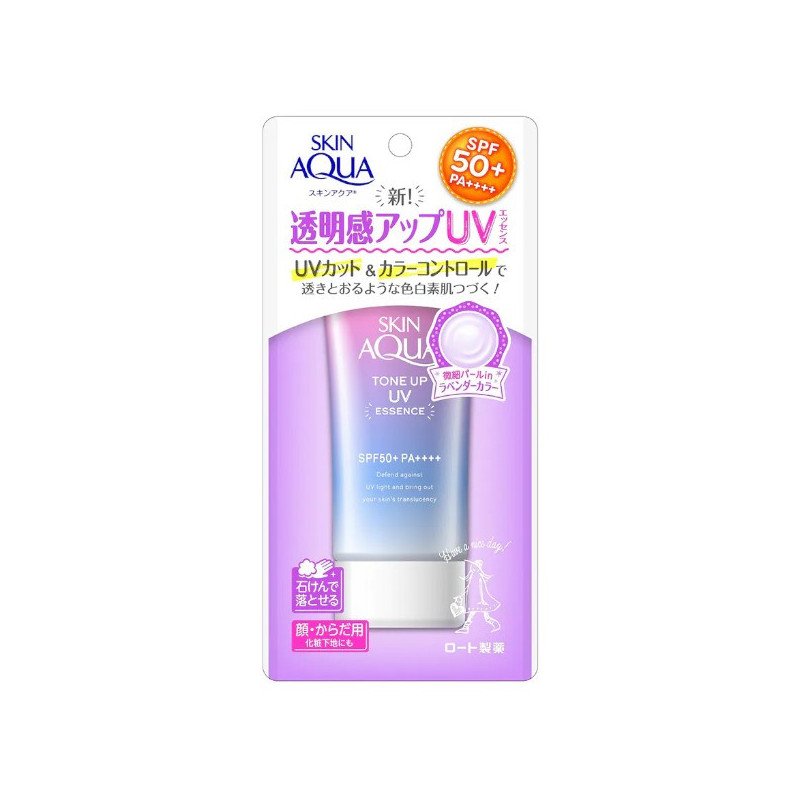 Rohto Mentholatum - Skin Aqua Tone Up UV Essence SPF50+ PA++++ - 80g Rohto Mentholatum - Skin Aqua Tone Up UV Essence SPF50+ PA++++ - 80g