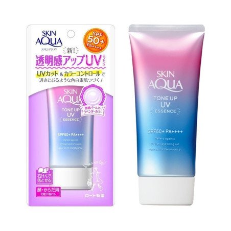 Rohto Mentholatum - Skin Aqua Tone Up UV Essence SPF50+ PA++++ - 80g