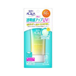 Soothe redness & protect in one step — tone-up sunscreen with SPF50+ and a natural finish.
