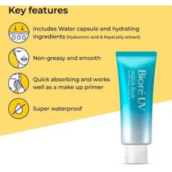 Kao - Biore UV Aqua Rich Watery Essence Sunscreen SPF 50+ PA++++