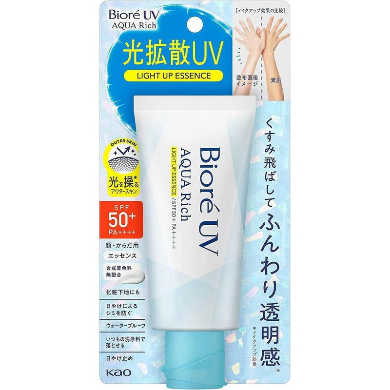 Kao - Biore UV Aqua Rich Light Up Essence SPF 50+ PA++++ Kao - Biore UV Aqua Rich Light Up Essence SPF 50+ PA++++