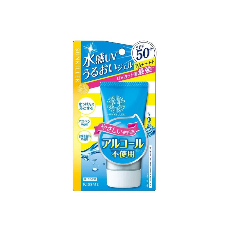 Kiss Me Japan Sunkiller Perfect Water Essence Sunscreen SPF50+ PA++++ - 50g Kiss Me Japan Sunkiller Perfect Water Essence Sunscreen SPF50+ PA++++ - 50g