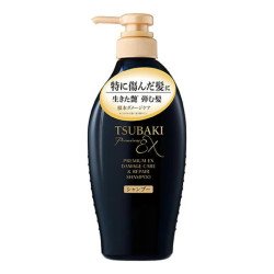 Shiseido Tsubaki Premium EX Damage Care & Repair Shampoo & Treatment Set 400ml + 400ml – Intensive Hair Repair