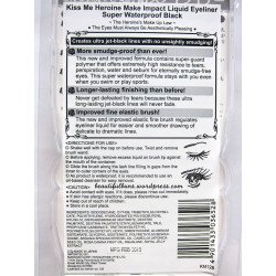 Kiss Me Heroine Make Long Up Mascara Super Waterproof 01 Black – Dramatic Length & All-Day Curl