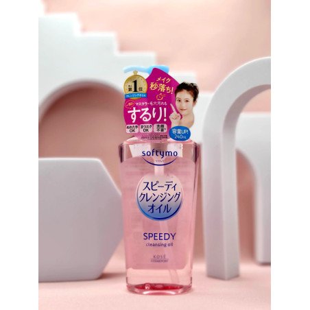 Kose - Softymo Speedy Cleansing Oil Pump (2024 Version) - 240ml