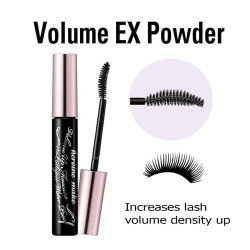 KISSME Heroine Make Volume Up Mascara Super Waterproof 01 Black – Dramatic Volume & All-Day Curl