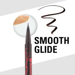 KISSME Heroine Make Smooth Liquid Eyeliner Super Keep – 01 Jet Black | Long-Lasting Precision Eyeliner