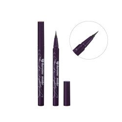 KISSME Heroine Make Smooth Liquid Eyeliner Super Keep – 01 Jet Black | Long-Lasting Precision Eyeliner