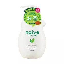 KRACIE Naive Peach Body Soap – 17.9oz Gentle Plant-Based Wash | BodegaJP