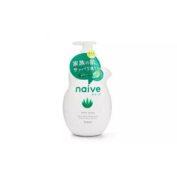 KRACIE Naive Peach Body Soap – 17.9oz Gentle Plant-Based Wash | BodegaJP