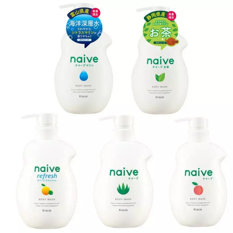 KRACIE Naive Body Pump Soap, Peach, 17.9 Ounce KRACIE Naive Body Pump Soap, Peach, 17.9 Ounce