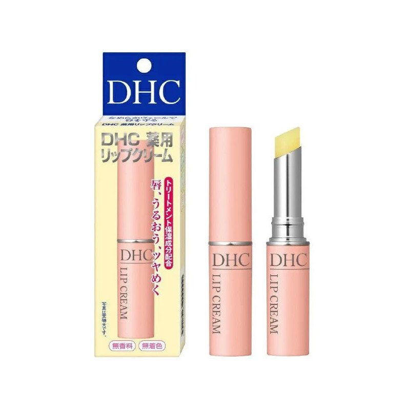 DHC Medicated Lip Care Cream Olive Oil | 1.5g DHC Medicated Lip Care Cream Olive Oil | 1.5g