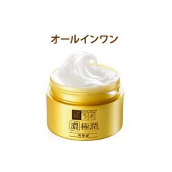 HADA LABO Gokujyun Hyaluronic Perfect Cream – 100g | 5-in-1 Japanese Moisturizer