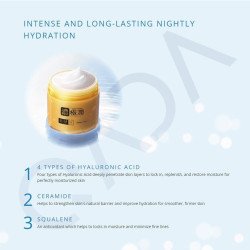 HADA LABO Gokujyun Hyaluronic Perfect Cream – 100g | 5-in-1 Japanese Moisturizer