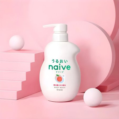 Kracie Naive Body Wash peach 530ml