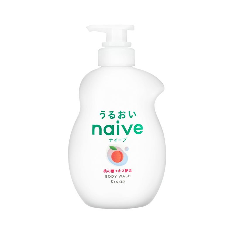 Kracie Naive Body Wash peach 530ml Kracie Naive Body Wash peach 530ml