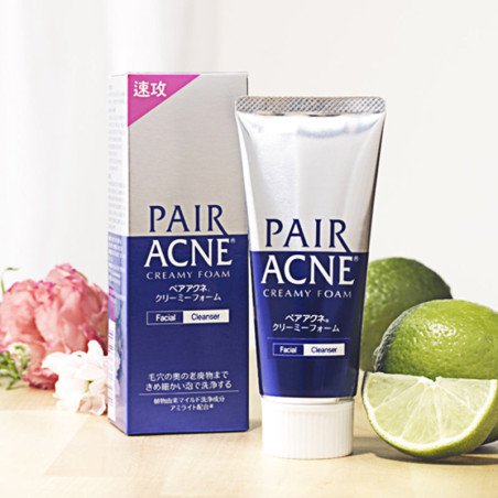 LION Pair Acne Creamy Foam Facial Cleanser 80g