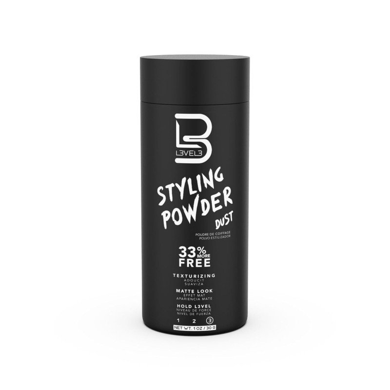 L3 Level 3 Styling Powder - Natural Look Mens Powder 30g L3 Level 3 Styling Powder - Natural Look Mens Powder 30g