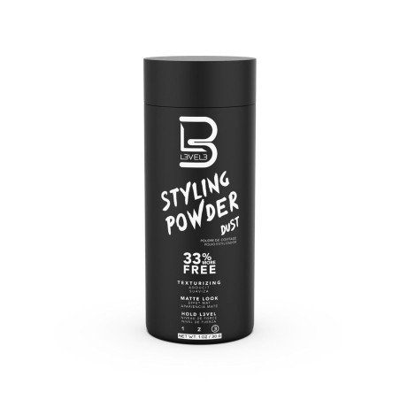 L3 Level 3 Styling Powder – Natural Look Men's Hair Powder 1oz