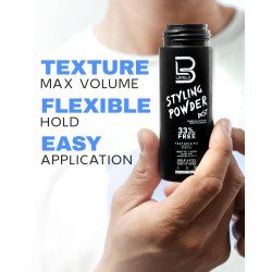 L3 Level 3 Styling Powder – Natural Look Men's Hair Powder 1oz