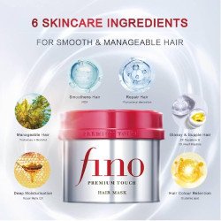 Shiseido Fino Premium Touch Hair Mask – Pink Ribbon Limited Edition 230g