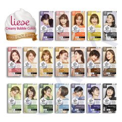 Kao Liese Creamy Bubble Hair Color Sugar Pink – Easy At-Home Foam Dye