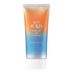 Skin Aqua Tone Up UV Essence Latte Beige SPF50+ PA++++ 80g – Tinted Sunscreen & Makeup Base