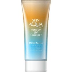 Skin Aqua Tone Up UV Essence Latte Beige SPF50+ PA++++ 80g – Tinted Sunscreen & Makeup Base