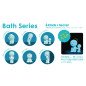 SMISKI Bath Series Glow-in-the-Dark Blind Box – Single Box or 12-Box Bundle