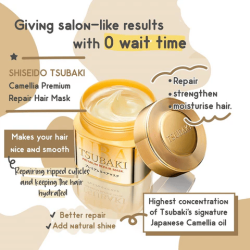 TSUBAKI Premium Repair Hair Mask – Camellia Oil Deep Treatment 180g | BodegaJP