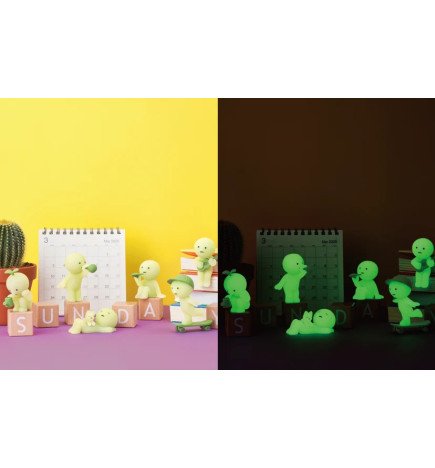 SMISKI Sunday Series Glow-in-the-Dark Blind Box – Single Box or 12-Box Bundle