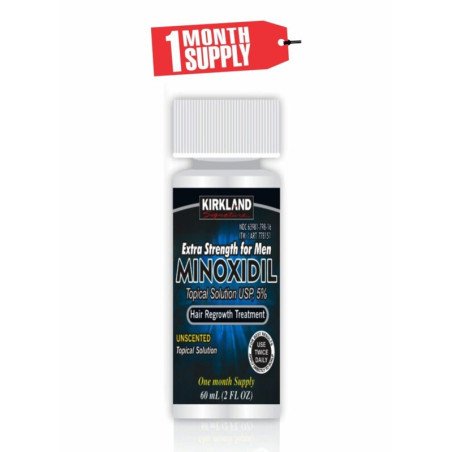 Minoxidil for Men 5% Extra Strength Hair Regrowth for Men fLsbok, 6 Month Supply by Kirkland Signature