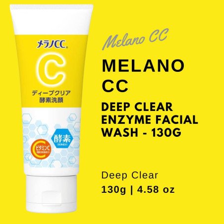 Rohto Mentholatum - Melano CC Enzyme Face Wash - 130g