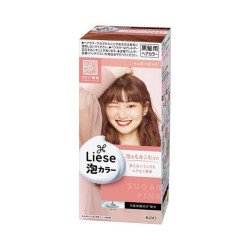 Kao Liese Creamy Bubble Hair Color Sugar Pink – Easy At-Home Foam Dye